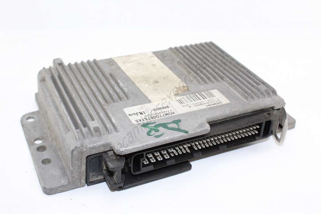 Centralita del motor Renault Megane Scenic 7700105980 HOM7700875745 Siemens S115300202A S115300202 A - foto 1