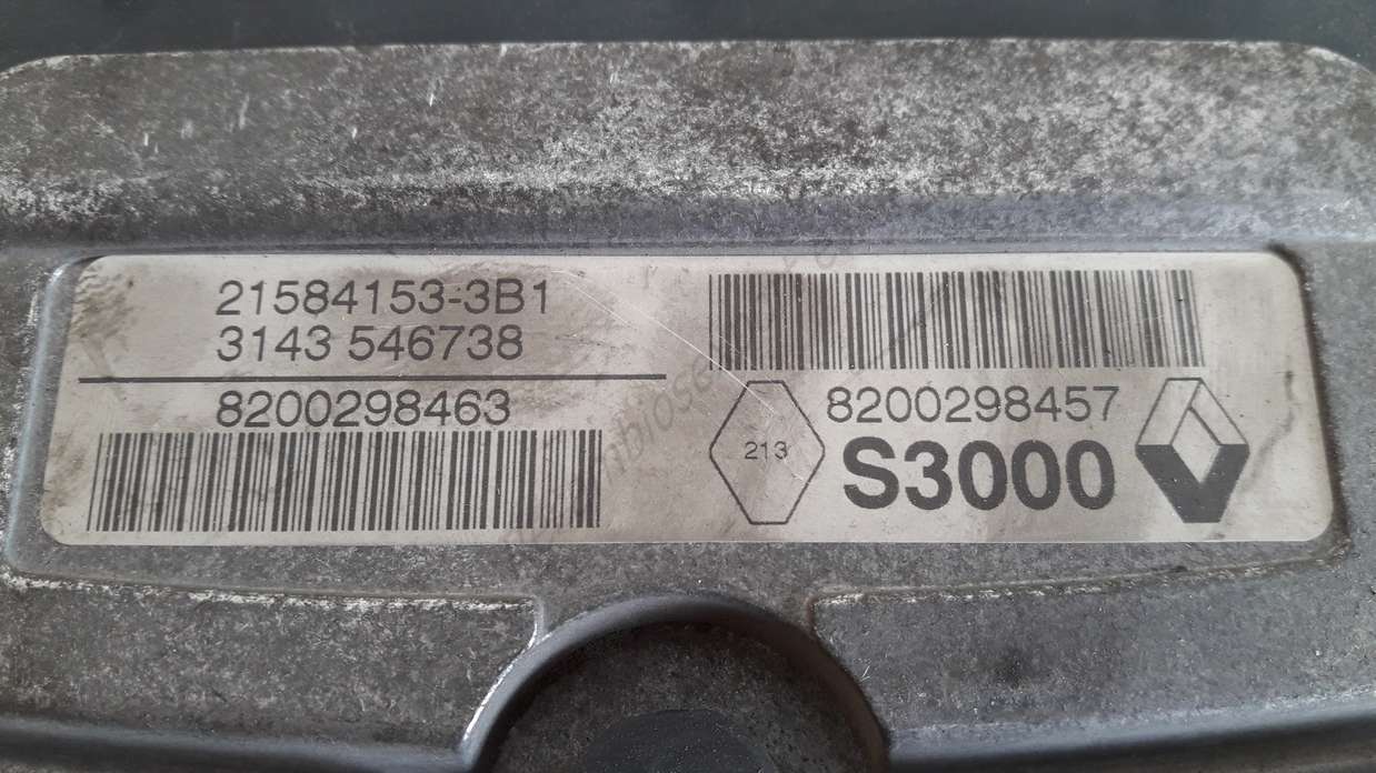 Centralita del motor Renault Megane Scenic S3000 SAGEM 8200298463 8200 298 463 8200298457 21584153-3B1 215841533B1 - foto 2