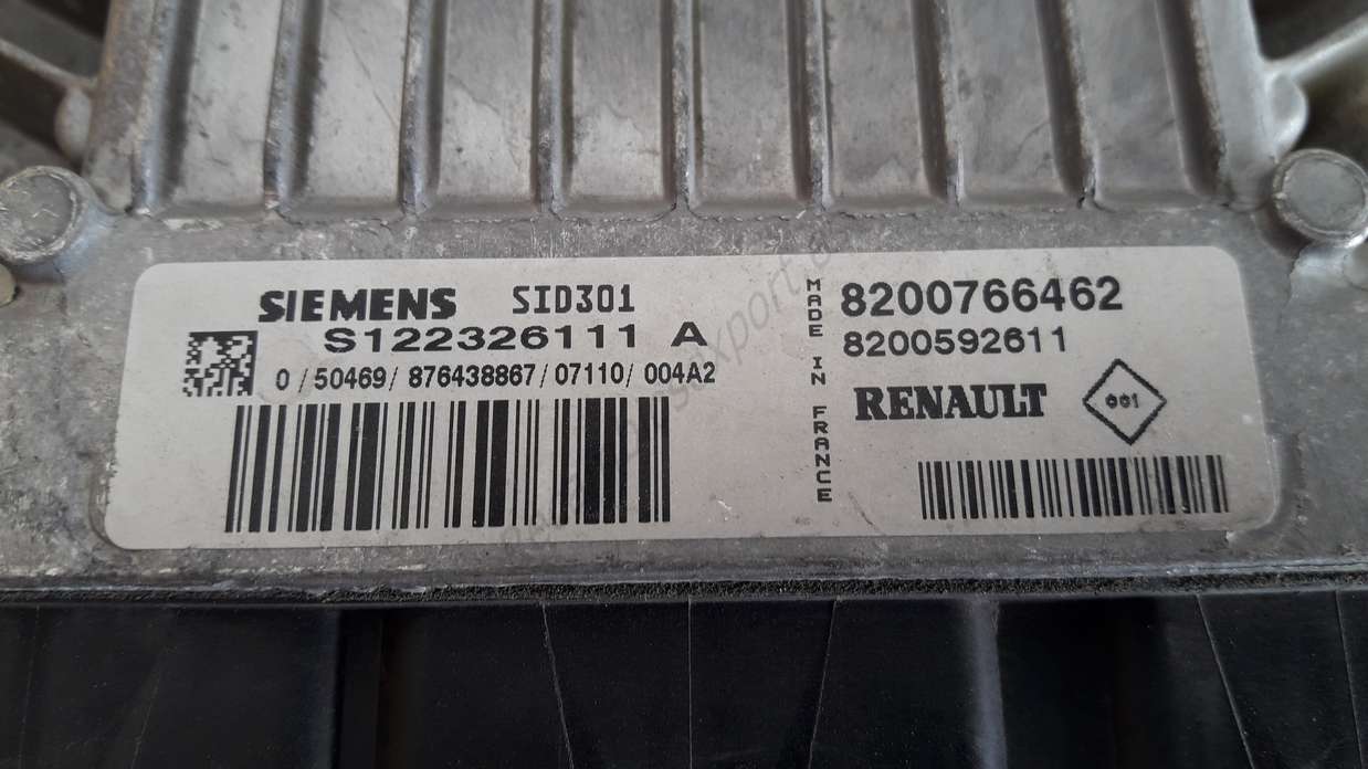 Centralita del motor Renault Scenic SID 301 8200766462 8200592611 SIEMENS S122326111A - foto 2