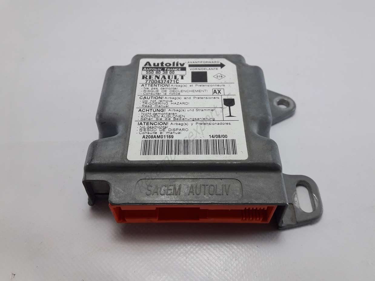 Centralita del motor Renault scenic 7700437471c Autoliv 550803800 550 80 38 00 - foto 1