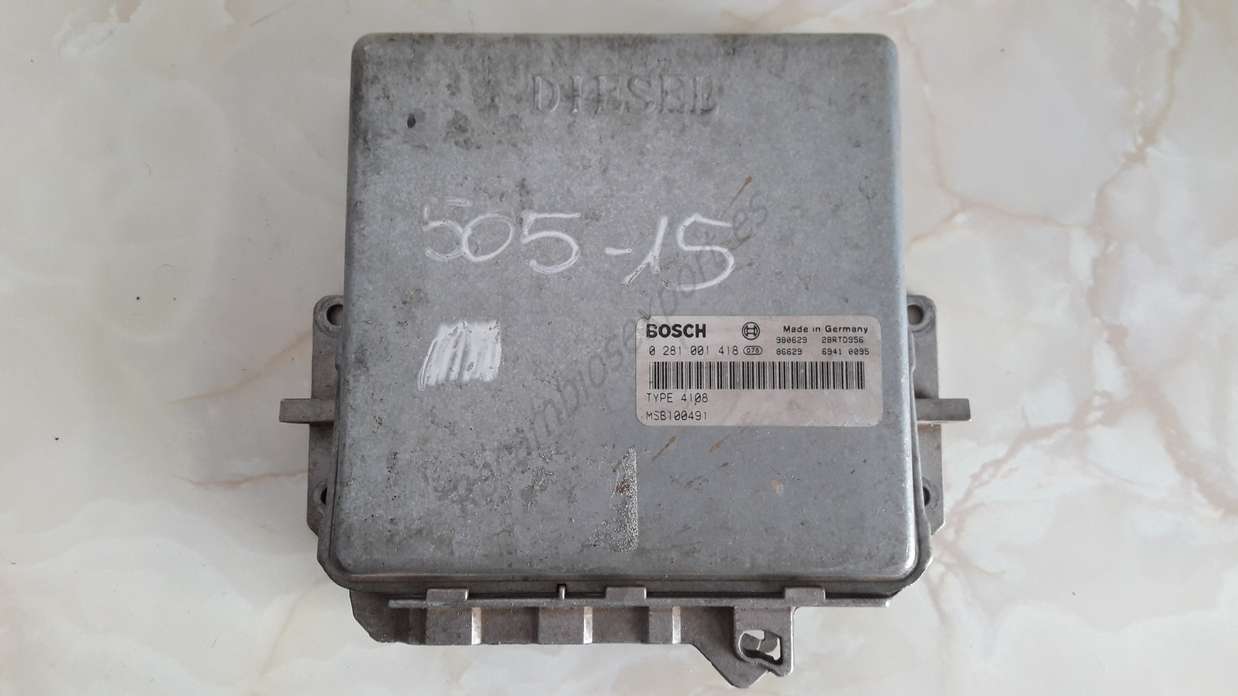 Centralita del motor Rover 200 MSB100491  TYPE 4108 BOSCH 0281001418 0 281 001 418 28RTD956 - foto 1