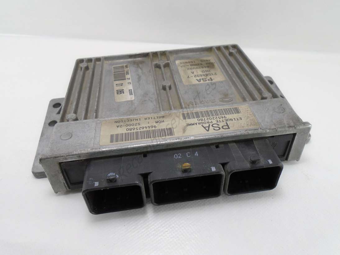 Centralita del motor SAGEM PEUGEOT 206 9652202780 9644625680 S2000-2A S2000 2A S20002A 84820V02 - foto 1