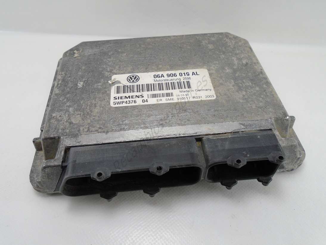 Centralita del motor SEAT TOLEDO 06A 906 019 AL 06A906019AL SIEMENS 5WP4376 04 5WP437604 - foto 1