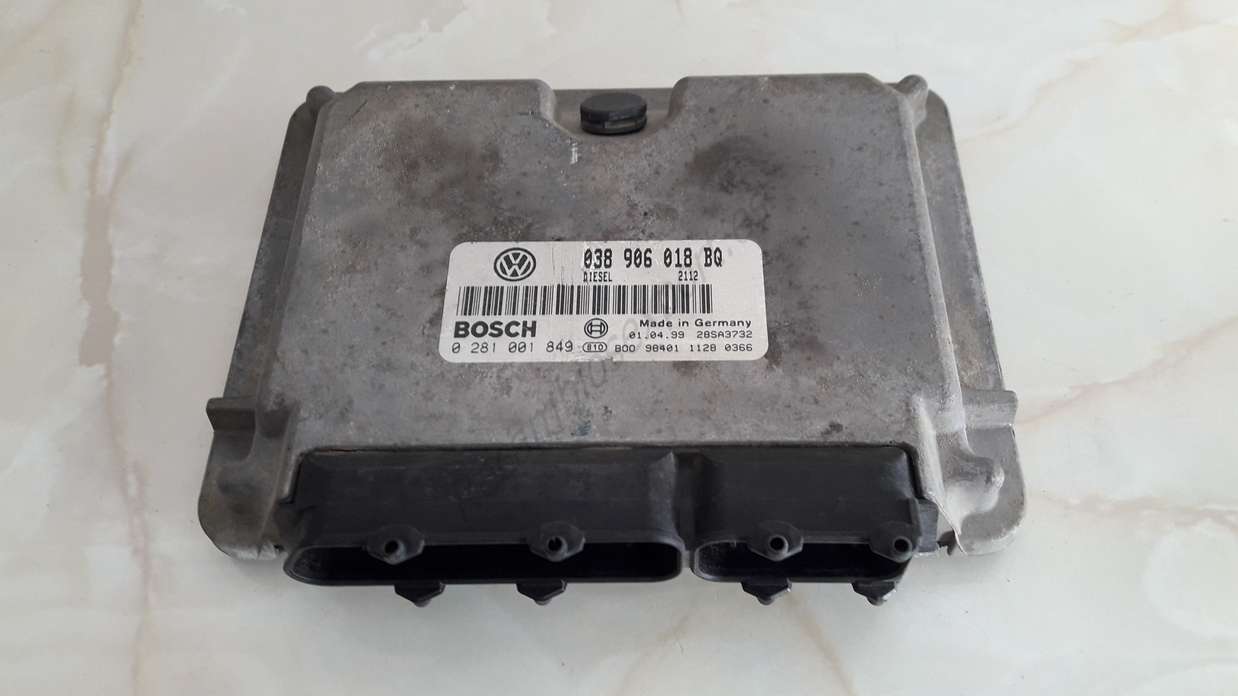 Centralita del motor VW Audi Seat Skoda 038906018BQ 038 906 018 BQ BOSCH 0281001849 - foto 1