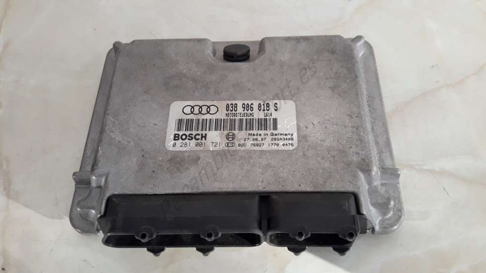 Centralita del motor VW Audi Seat Skoda 038906018S 038 906 018 S BOSCH 0281001721 0 281 001 721 - foto 1
