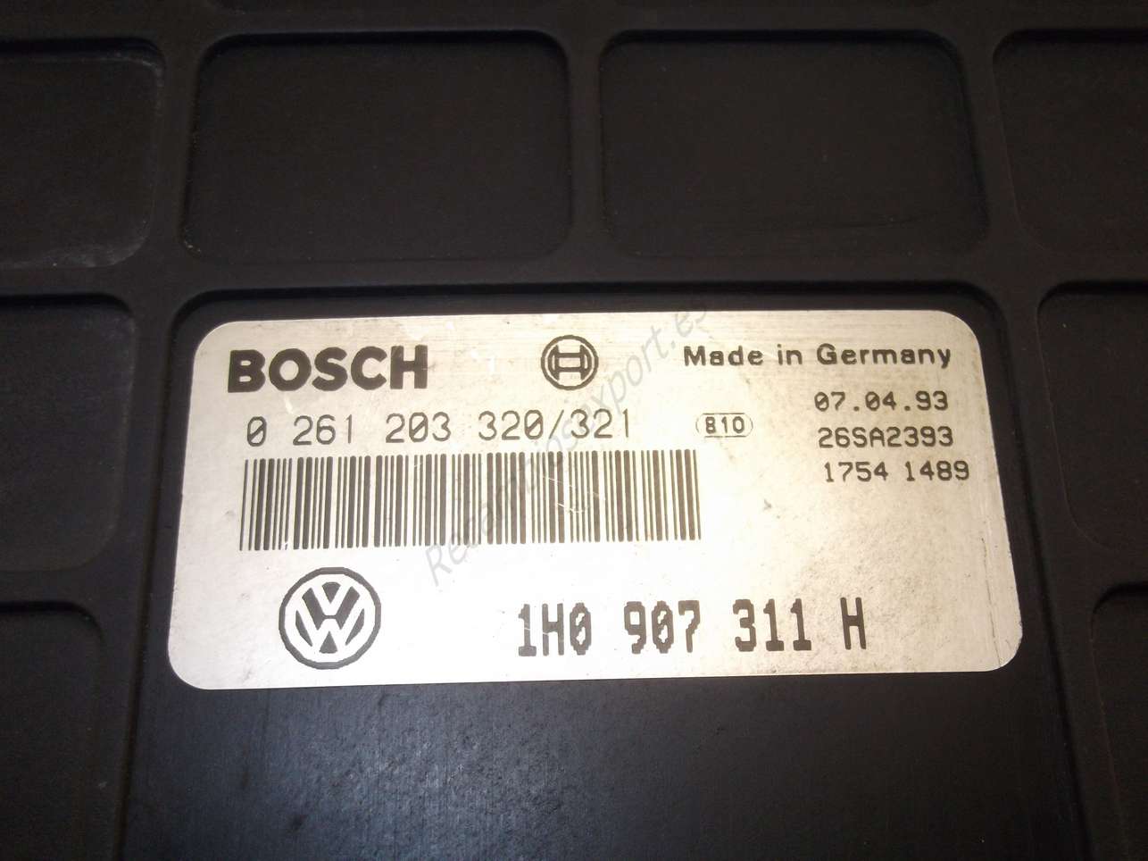 Centralita del motor VW Volkswagen 1H0907311H 1H0 907 311 H 1HO907311H BOSCH 0261203320/321 0 261 203 320/321 - foto 2