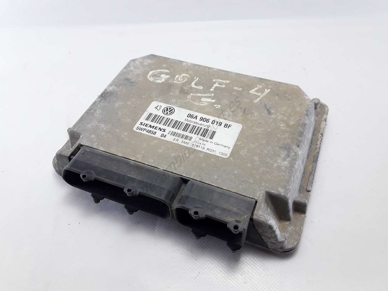 Centralita del motor VW Volkswagen Golf 4 06A 906 019 BF 06A906019BF SIEMENS 5WP4858 04 5WP485804 - foto 1