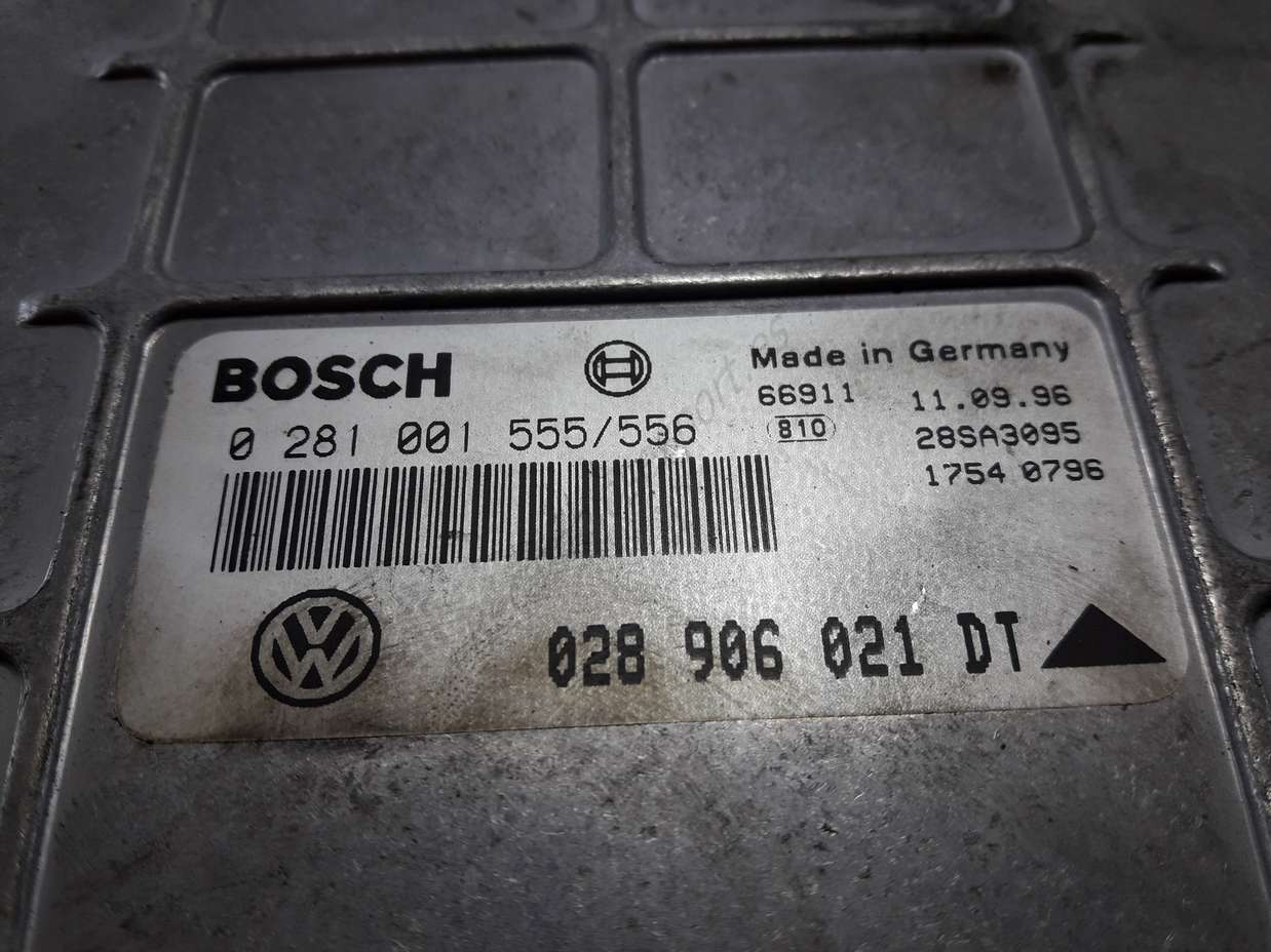 Centralita del motor VW Volkswagen Passat 028 906 021 DT 028906021DT BOSCH 0 281 001 555556 0281001555556 - foto 2