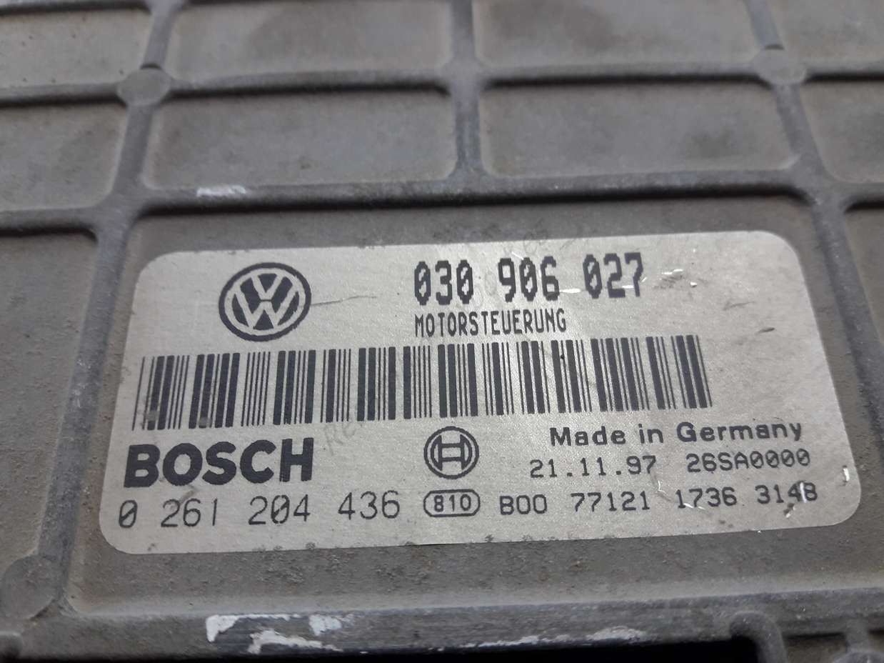 Centralita del motor VW Volkswagen Polo 030906027 030 906 027 03O906027 BOSCH 0261204436 0 261 204 436 - foto 2