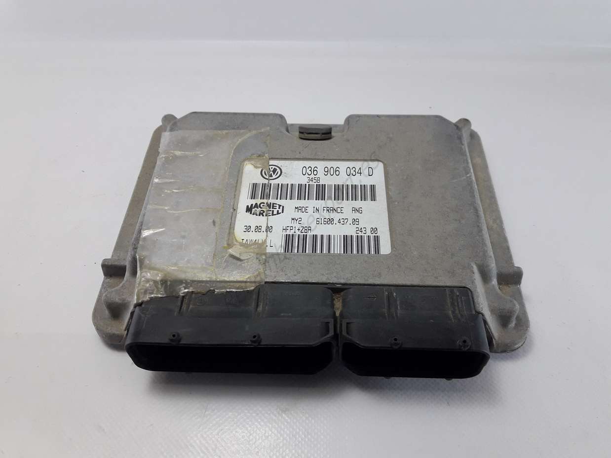 Centralita del motor Volkswagen 036906034D 036 906 034 D 6160043709 61600 437 09 - foto 1