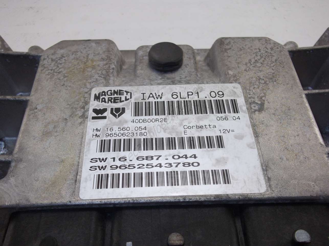 Centralita del motor citroen peugeot iaw 6lp1. 09 iaw6lp109 sw 16. 687. 044 16687044 SW16687044 SW9652543780 SW 9652543780 - foto 2
