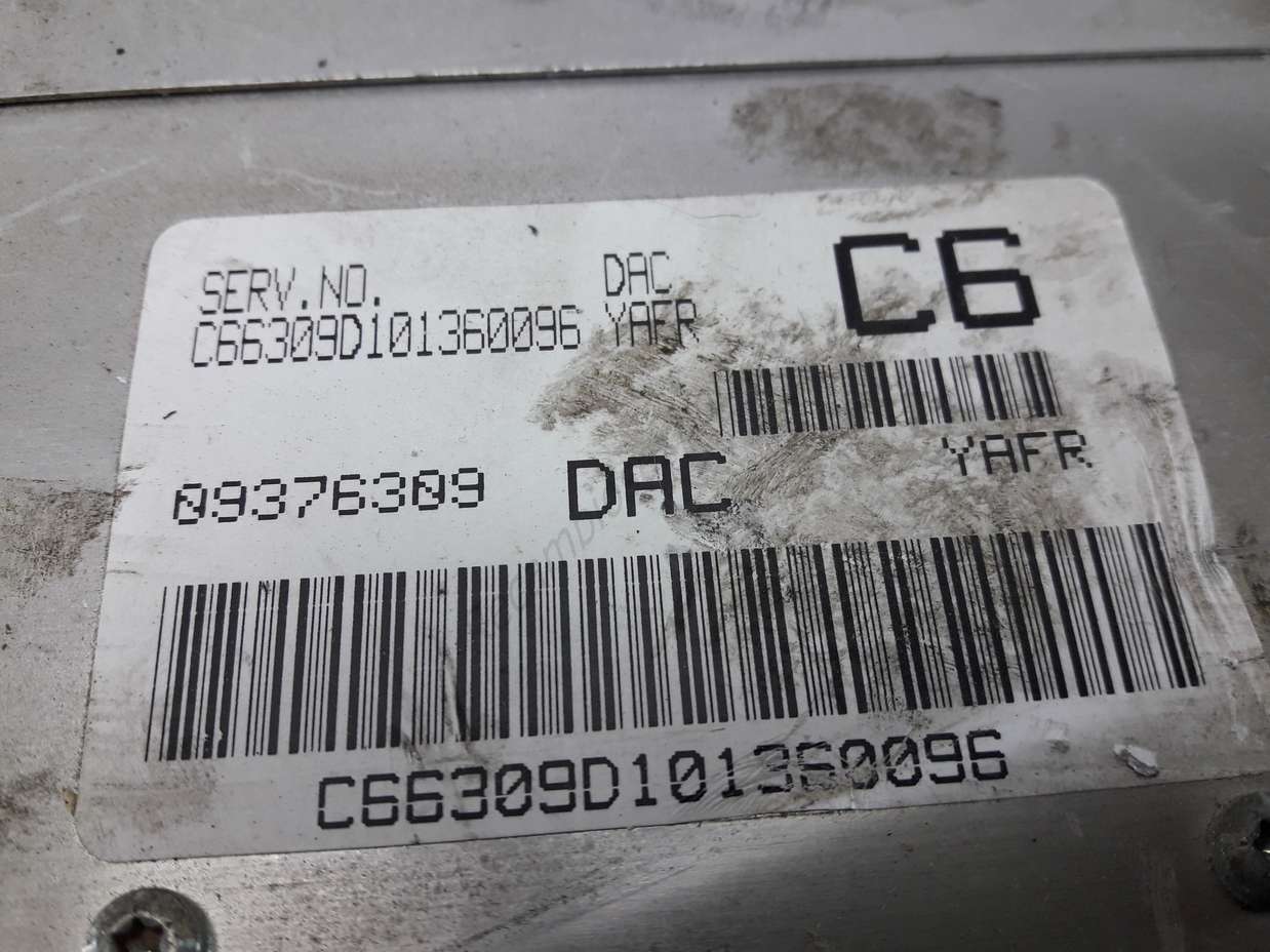 Centralita del motor de Daewoo nubira 09376309DAC 09376309 DAC C6 - foto 2