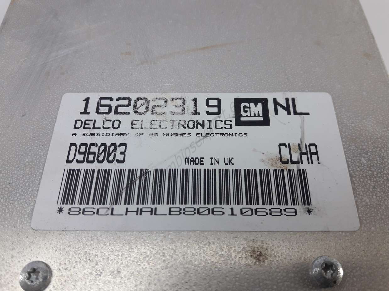 Centralita motor Opel Vectra B 16202319 16202319NL D96003 CLHA - foto 2