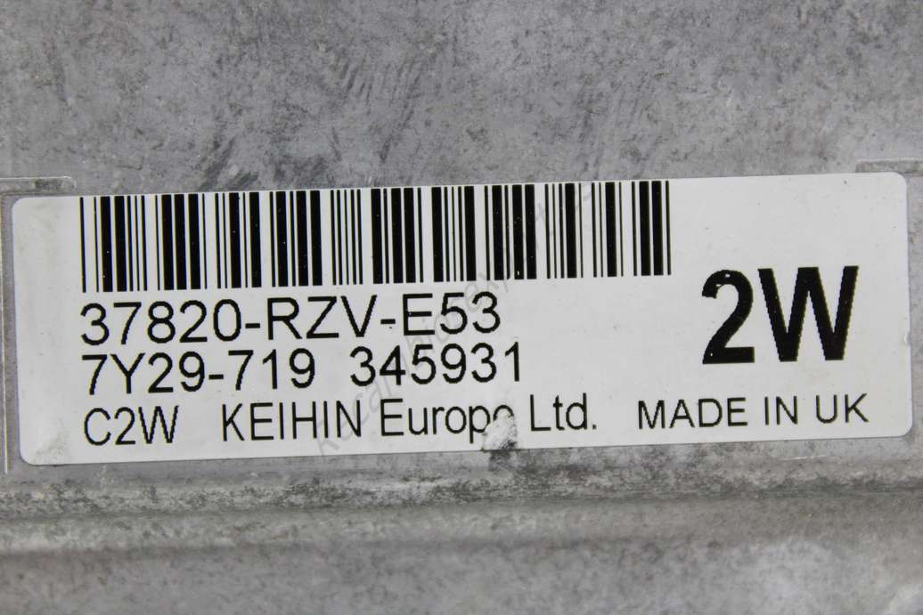 Centralita motor de Honda CRV 37820RZVE53 37820-RZV-E53 7Y29719345931 7Y29-719 345931 - foto 2