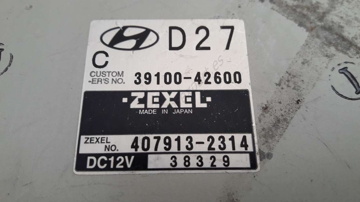 Centralita motor de Hyundai H1 3910042600 39100 42600 D27 4079132314 407913 2314 - foto 2