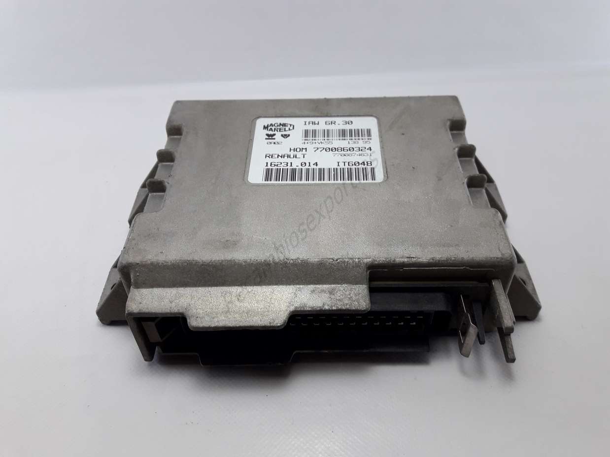 Centralita motor renault twingo hom 7700860324 hom7700860324 7700874631 iaw 6r. 30 iaw 6r 30 iaw6r30 16231. 014 16231 014 16231014 itg048 - foto 1