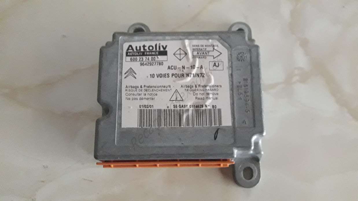 Citroen Xsara 9642927780 AJ AUTOLIV 600237400 600 23 74 00 - foto 1