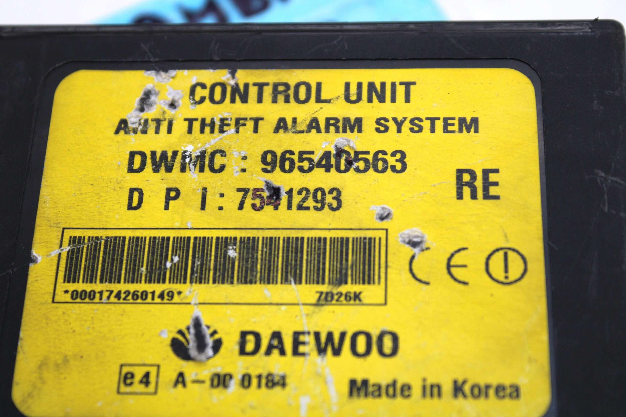 Módulo Control Alarma Chevrolet Kalos Daewoo - foto 2