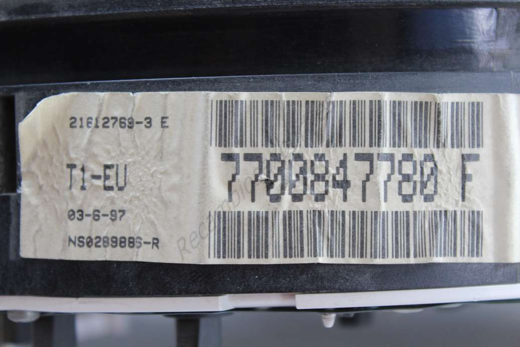 Cuadro de instrumentos Renault Megane 7700847780F 7700847780 F - foto 2