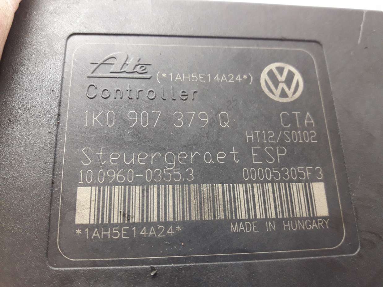 Hydraulikblock ABS VW Audi Seat Skoda 1K0614517N 1K0 614 517 N 1K0907379Q 1K0 907 379 Q 00005305F3 10020601814 10.0206-0181.4 10096003553 10.0960-0355.3 - foto 2
