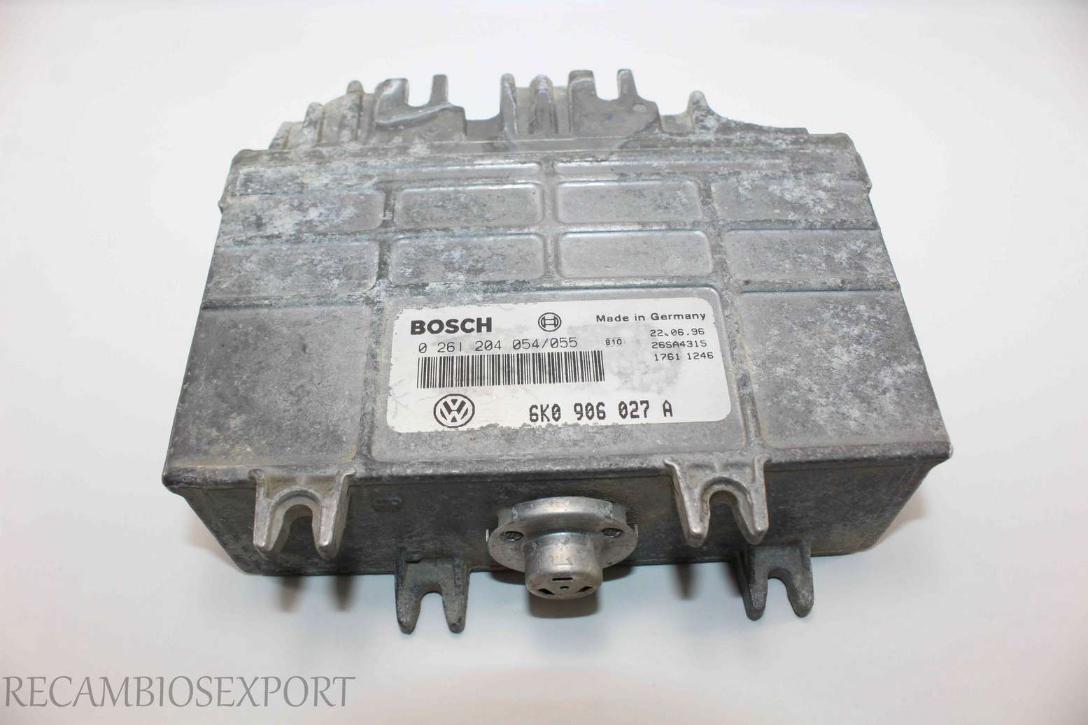 Centralita del motor VW Volkswagen Seat Ibiza 6K0906027A 6K0 906 027 A 6KO906027A BOSCH 0261204054055 0 261 204 054055 - foto 1