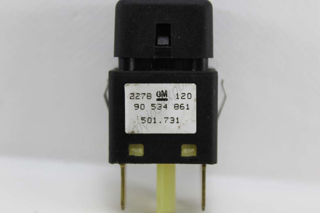 Interruptor de luz de niebla Opel Corsa GM 90534861 90 534 861 - foto 2