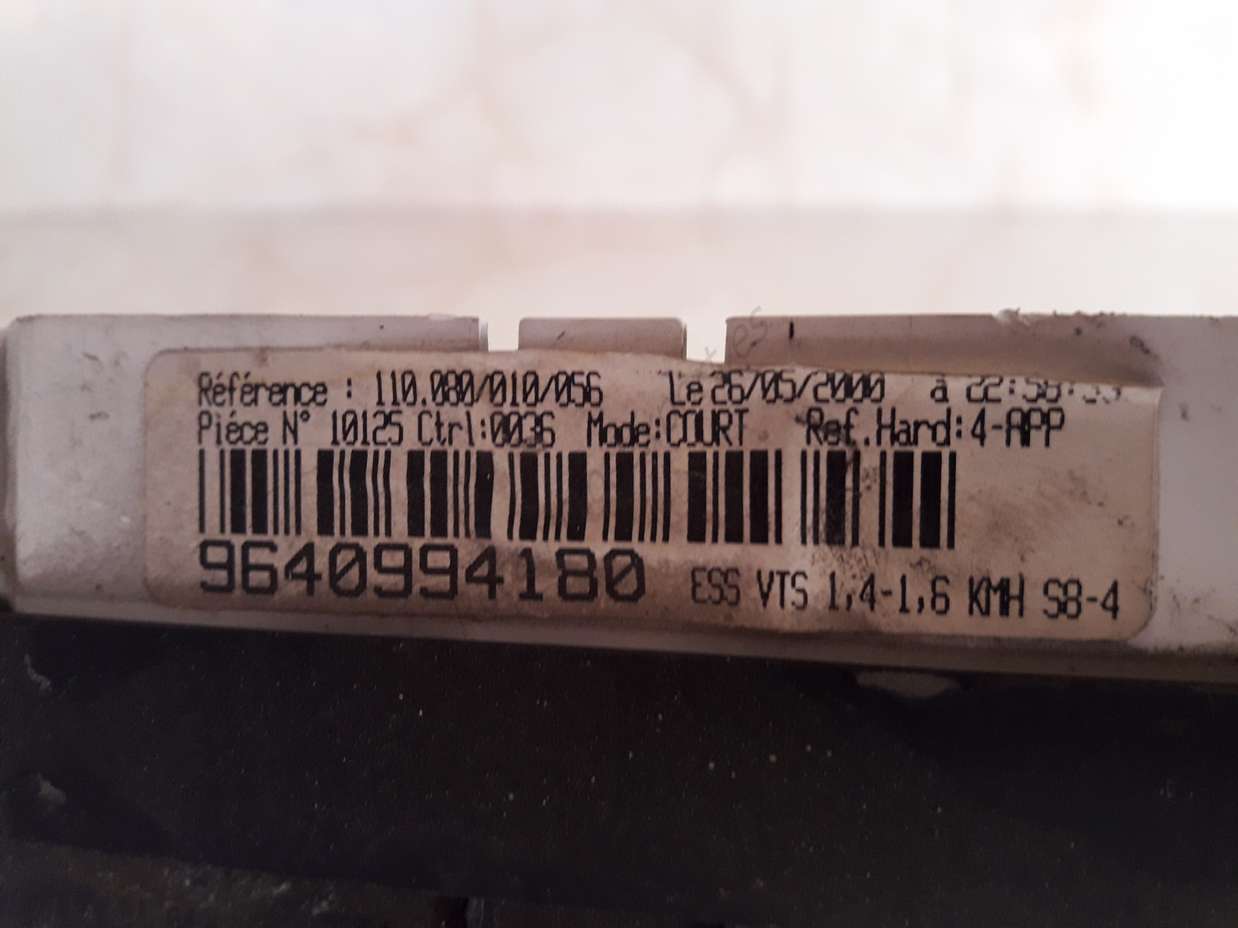 Kombiinstrument Tacho Citroen Saxo 9640994180 - foto 2