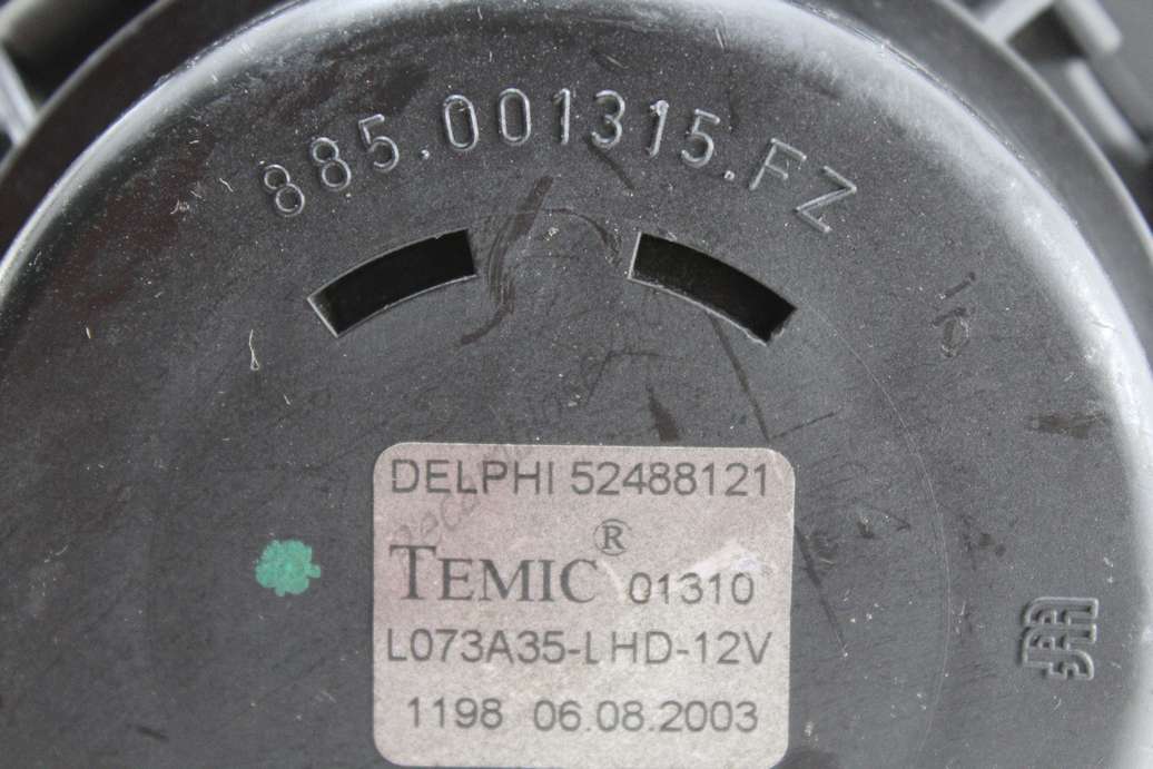Motor de calefaccion Renault Laguna 885001315FZ 885.001315.FZ 52488121 Temic 01310 L073A35LHD12V L073A35-LHD-12V - foto 2