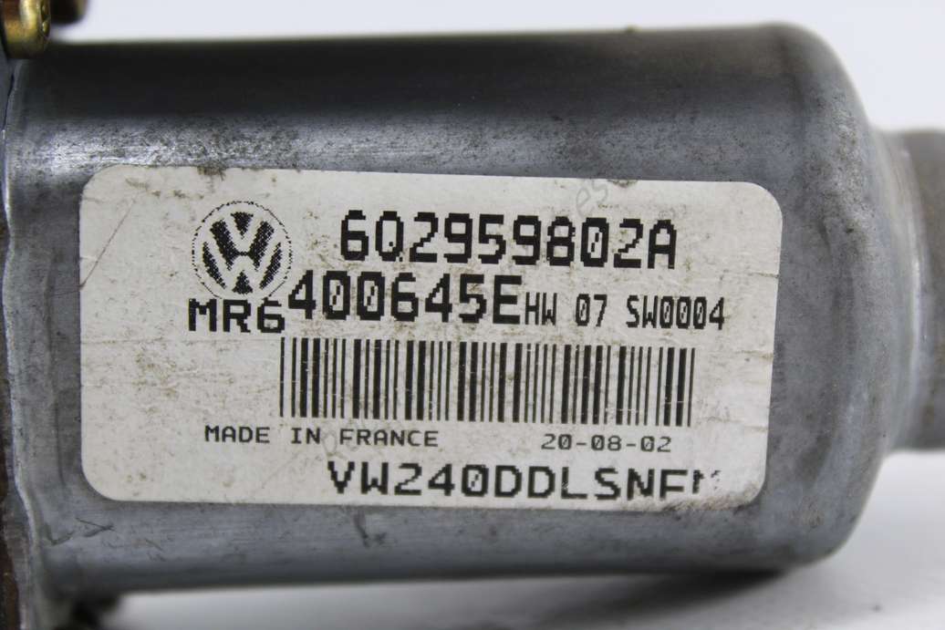 Motor de elevalunas VW Volkswagen Polo 602959802A 400645E MR6400645E 400645T5 400645 T5 - foto 2