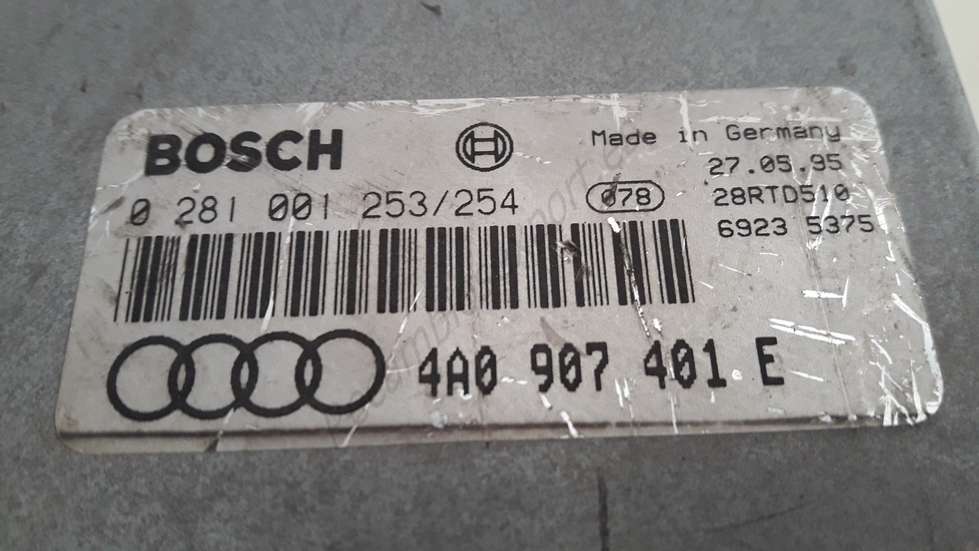 Motorsteuergerät Audi A6 4A0907401E 4A0 907 401 E BOSCH 0281001253/254 - foto 2