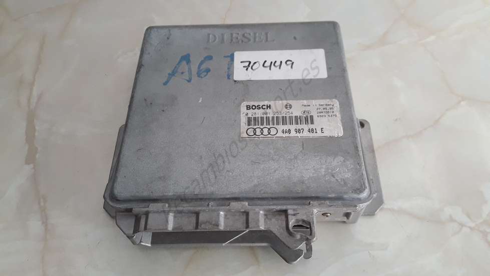 Motorsteuergerät Audi A6 4A0907401E 4A0 907 401 E BOSCH 0281001253/254 - foto 1