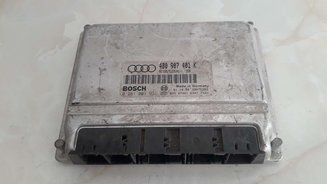Motorsteuergerät Audi A6 4B0907401K 4B0 907 401 K BOSCH 0281001931 D50 - foto 1
