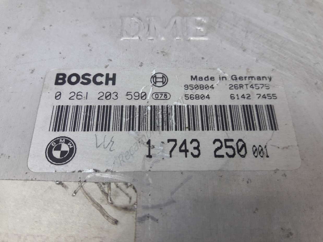 Centralita del motor BMW E36 1743250 1743250001 1 743 250 001 BOSCH 0261203590 - foto 3