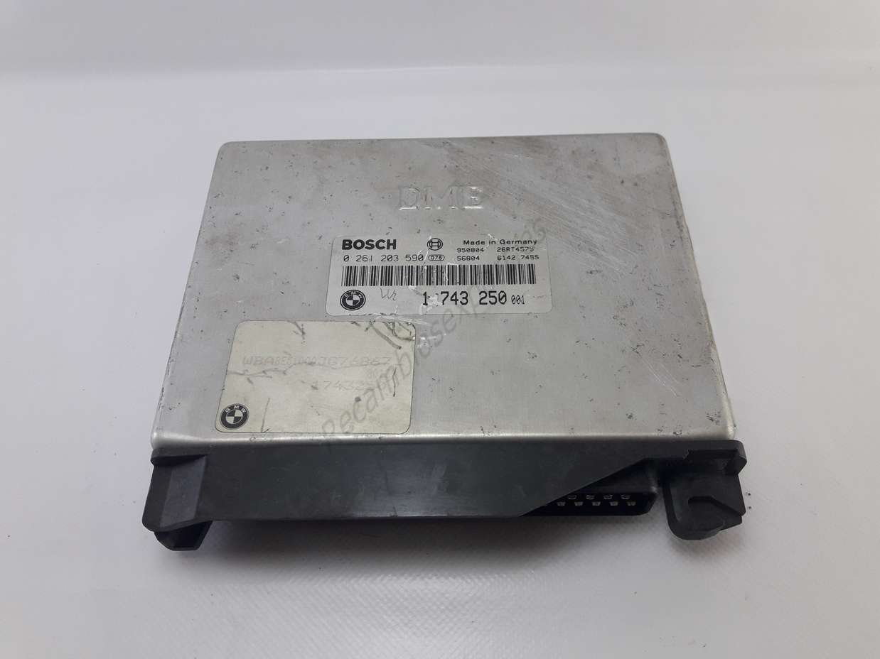 Centralita del motor BMW E36 1743250 1743250001 1 743 250 001 BOSCH 0261203590 - foto 1
