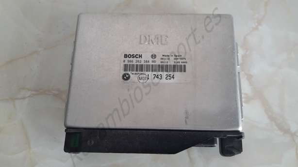 Motorsteuergerät Bmw E36 1743254 1 743 254 BOSCH 0986262388 0 986 262 388 - foto 1