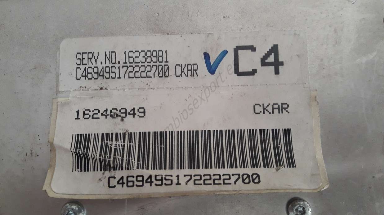 Centralita del motor Daewoo Nubira 16246949 16238981 C4 CKAR - foto 2