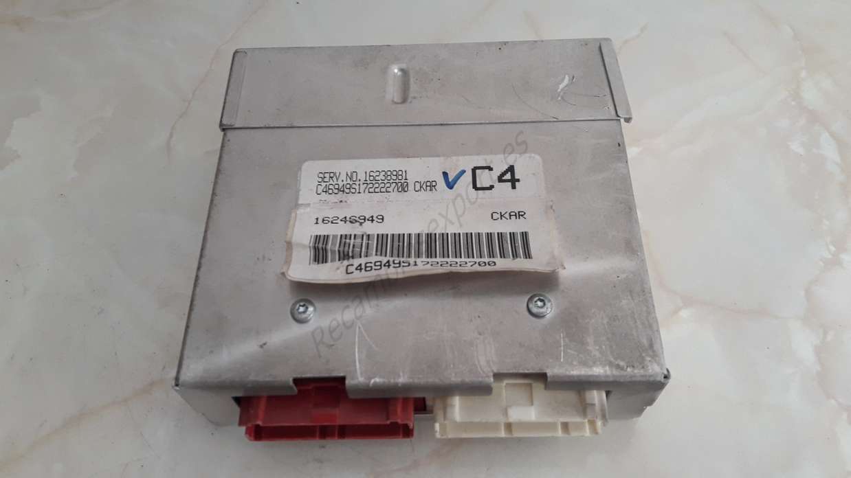 Centralita del motor Daewoo Nubira 16246949 16238981 C4 CKAR - foto 1