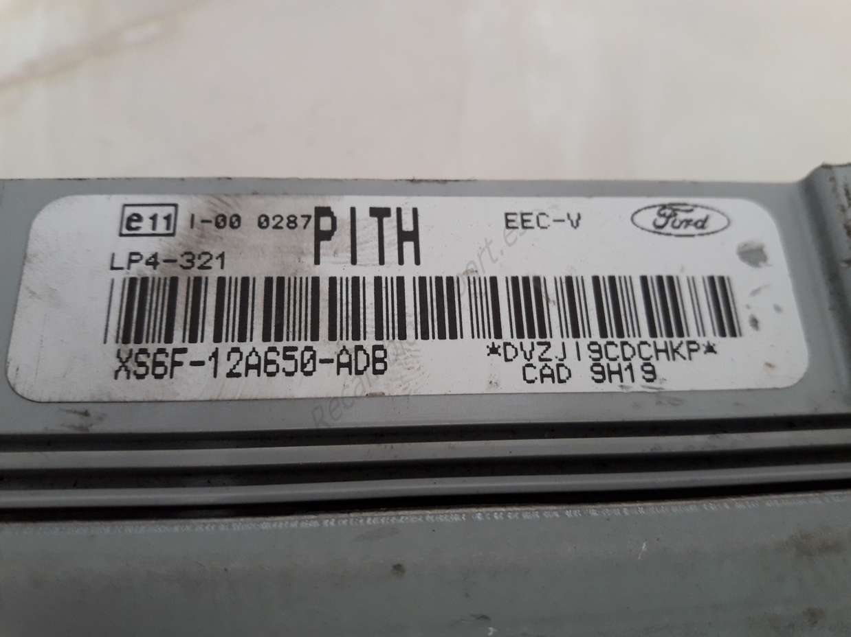 Motorsteuergerät Ford Fiesta XS6F12A650ADB XS6F-12A650-ADB PITH - foto 2