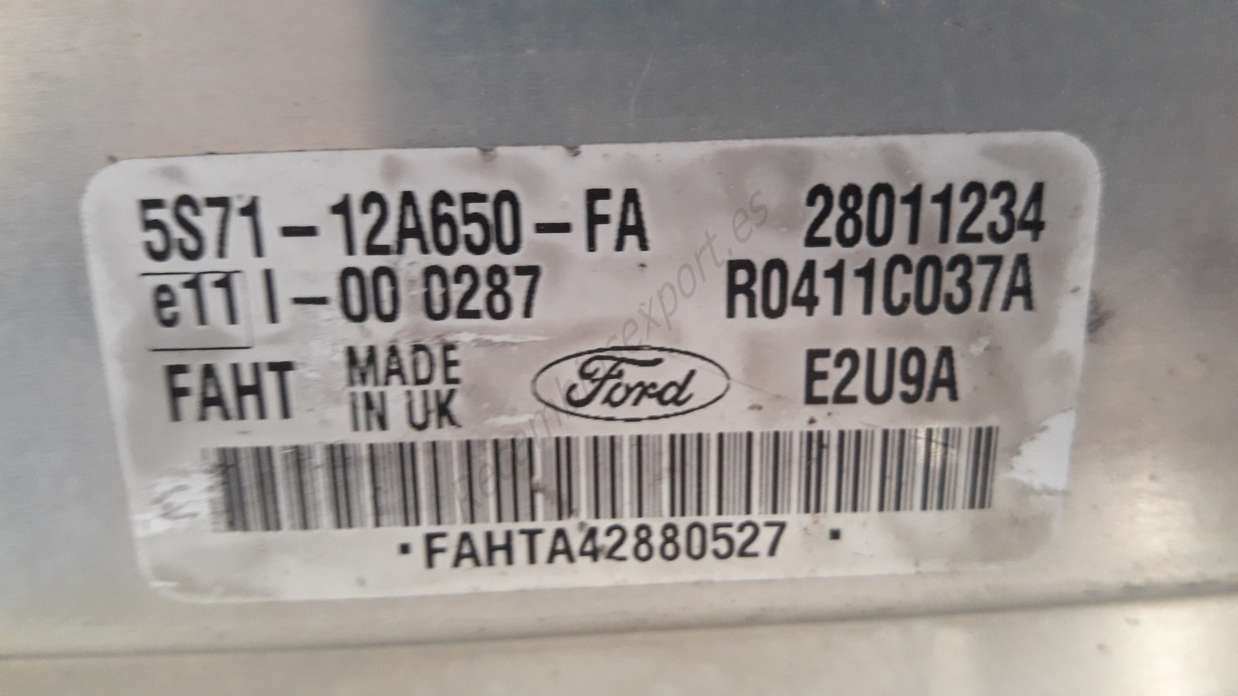 Motorsteuergerät Ford Mondeo 5S7112A650FA 5S71-12A650-FA R0411C037A FAHT - foto 2