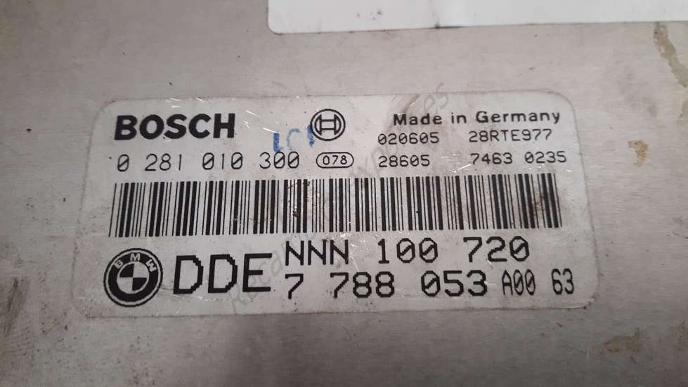 Motorsteuergerät Land Rover NNN100720 NNN 100 720 BOSCH 0 281 010 300 0281010300 BMW DDE7788053 DDE 7 788 053 - foto 2