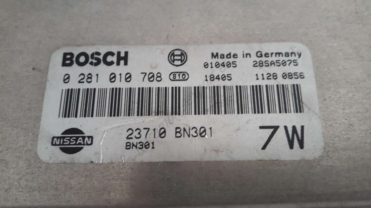 Motorsteuergerät Nissan Almera 0281010708 0 281 010 708 23710BN301 23710 BN301 - foto 2