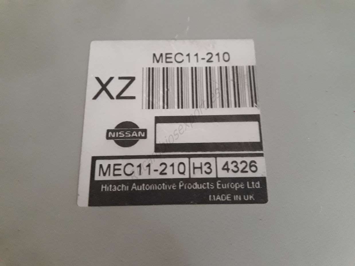 Motorsteuergerät Nissan Almera MEC11210 MEC11-210 XZ - foto 2