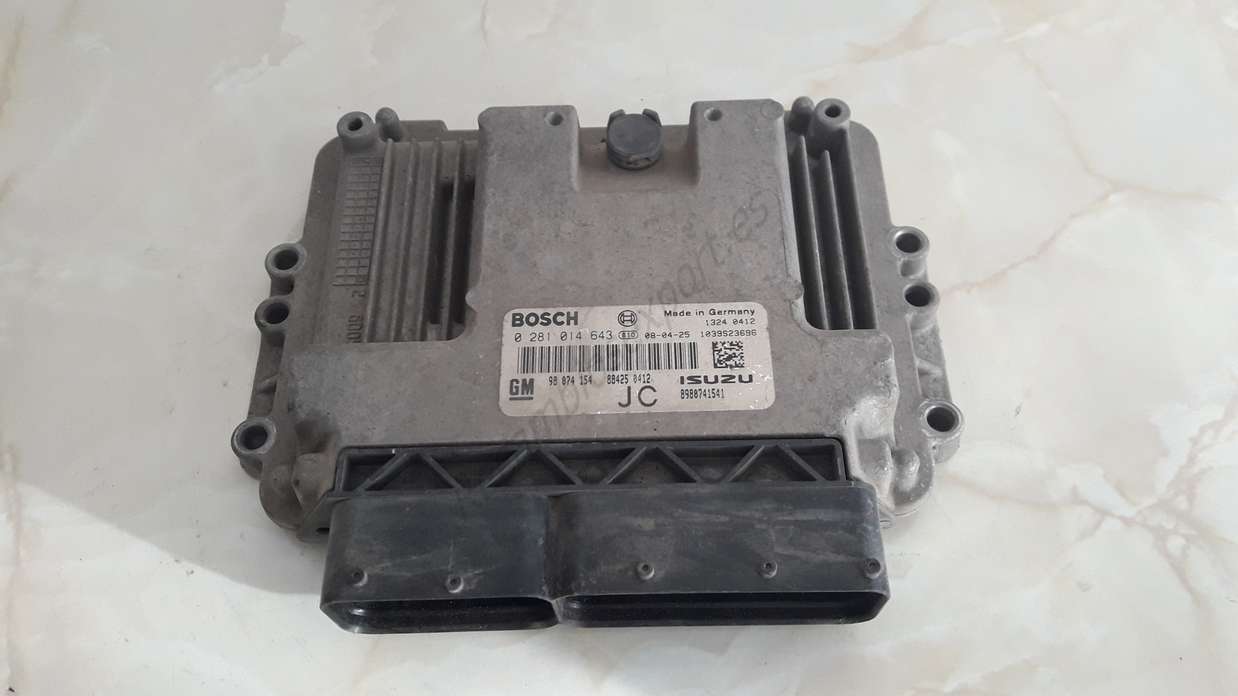 Motorsteuergerät Opel Astra H GM 98074154 ISUZU 8980741541 BOSCH 0281014643 - foto 1