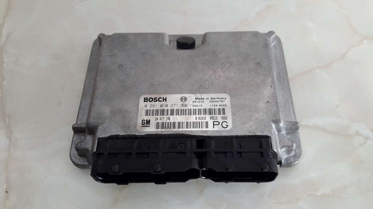 Motorsteuergerät Opel Vectra 24417196 24 417 196 24417196PG BOSCH 0281010271 - foto 1