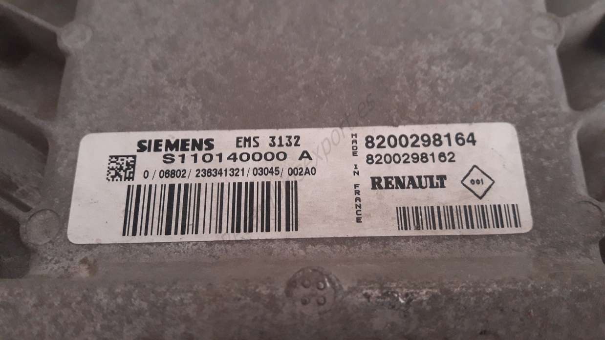Motorsteuergerät Renault Scenic  8200298164 8200298162 S110140000 A S110140000A - foto 2