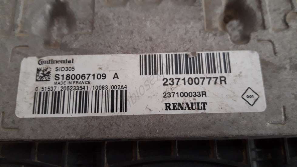 Motorsteuergerät Renault Scenic Megane 237100777R S180067109A S180067109 A - foto 2