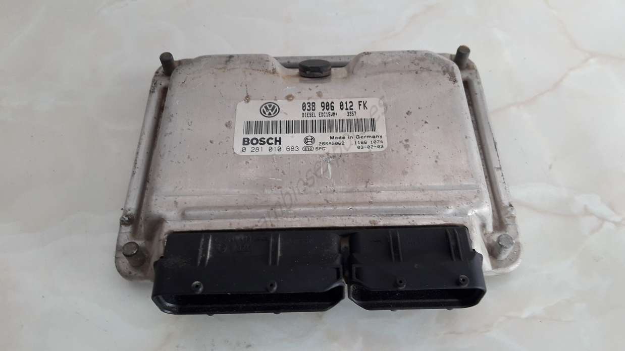 Motorsteuergerät VW Audi Seat Skoda 038906012FK 038 906 012 FK BOSCH 0281010683 - foto 1