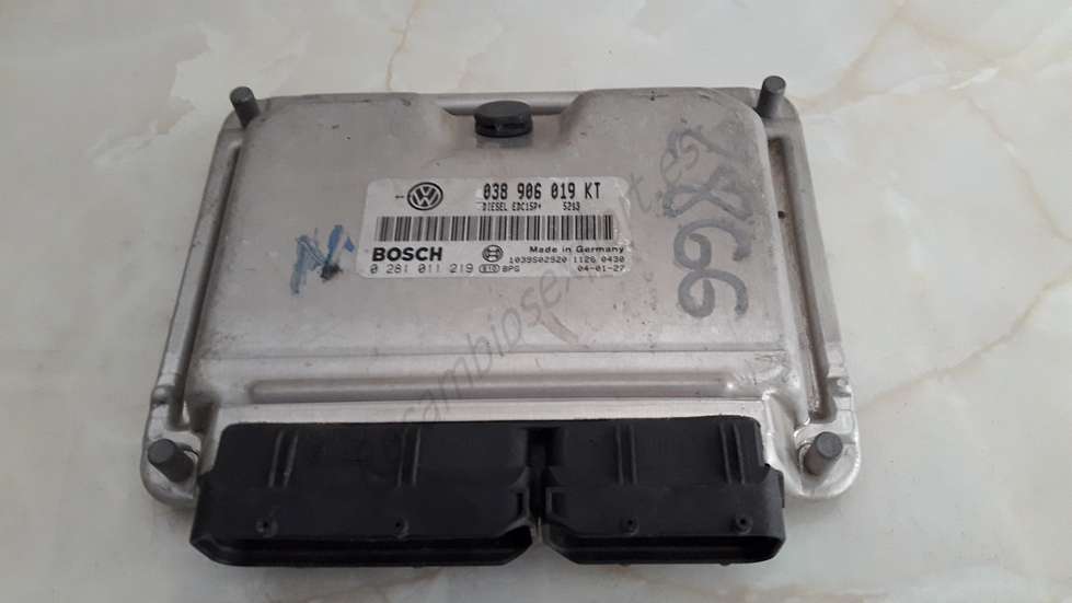 Motorsteuergerät VW Audi Seat Skoda 038906019KT 038 906 019 KT BOSCH 0281011219 - foto 1