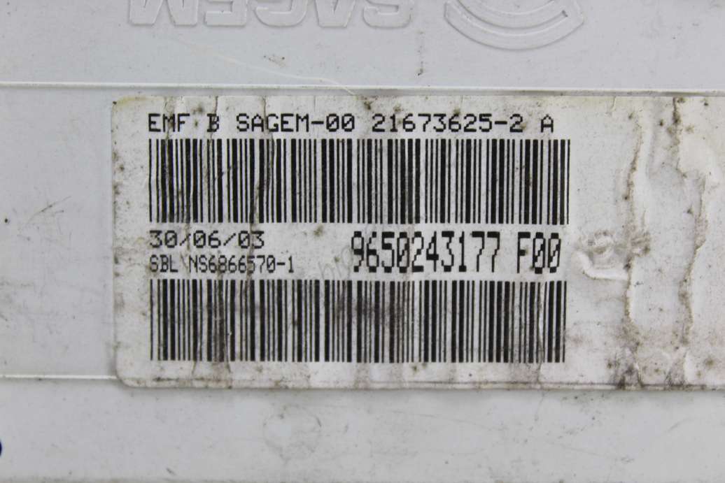Pantalla de display Citroen C5 9650243177F00 9650243177 F00 SAGEM 216736252A 21673625-2 A - foto 2