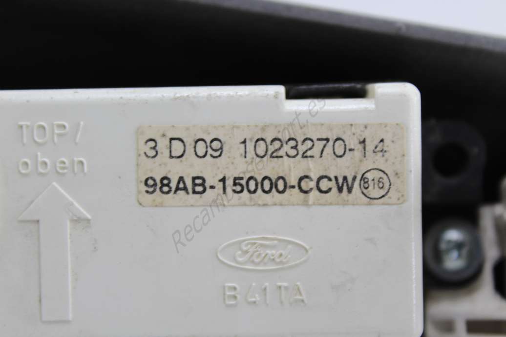 Pantalla de reloj Ford Focus 98AB15000CCW 98AB-15000-CCW 2M5T13A350AA 2M5T 13A350 AA - foto 3